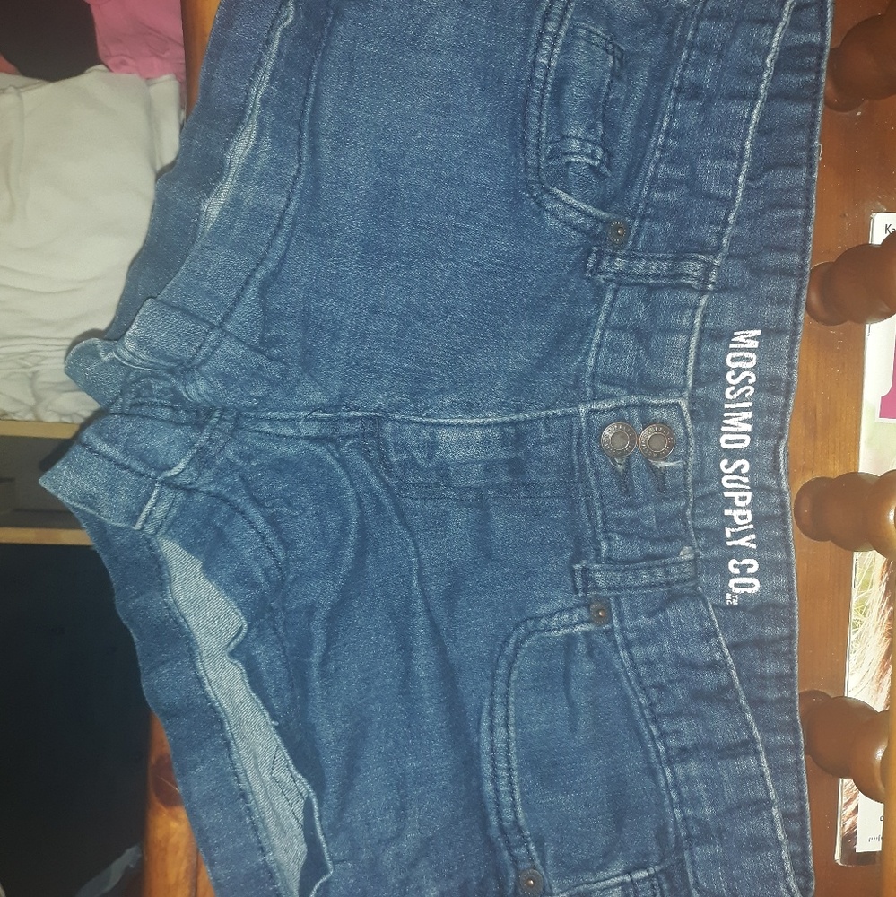 Mossimo juniors short jean shorts
